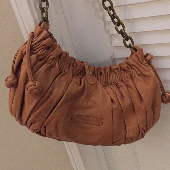 BCBG MaxAzria Camel Colored Soft leather handbag - Picture 3 of 6